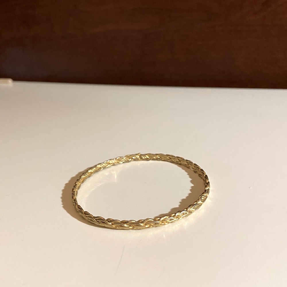 Gold Bangle Bracelet